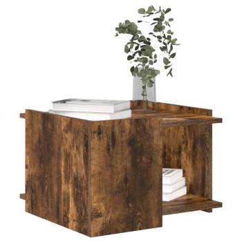 Couchtisch Räuchereiche 50,5 x 50 x 33 cm Holzwerkstoff