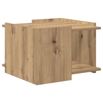 Couchtisch Artisan-Eiche 50,5 x 50 x 33 cm Holzwerkstoff
