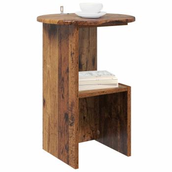 Beistelltisch Altholz Ø 39,5 x 55 cm Holzwerkstoff
