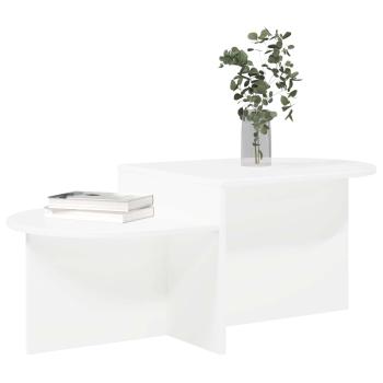 Couchtisch Weiß 100 x 50 x 40 cm Holzwerkstoff