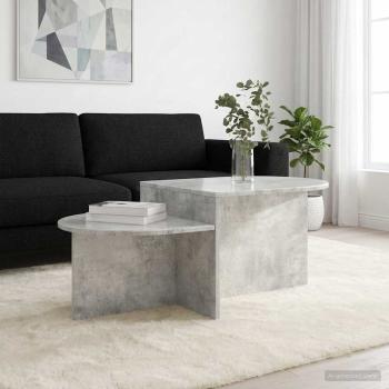 Couchtisch Betongrau 100 x 50 x 40 cm Holzwerkstoff