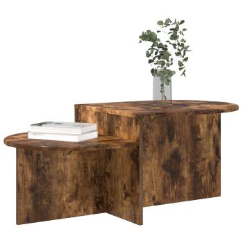 Couchtisch Räuchereiche 100 x 50 x 40 cm Holzwerkstoff