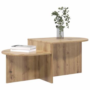 Couchtisch Artisan-Eiche 100 x 50 x 40 cm Holzwerkstoff