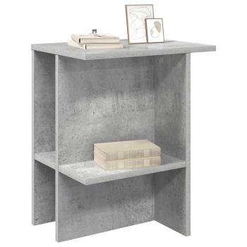 Couchtisch 2 stk. Betongrau 40 x 30 x 49 cm Holzwerkstoff