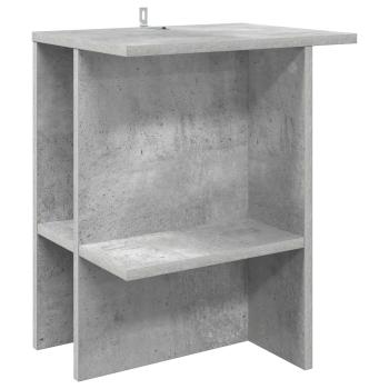 Couchtisch 2 stk. Betongrau 40 x 30 x 49 cm Holzwerkstoff