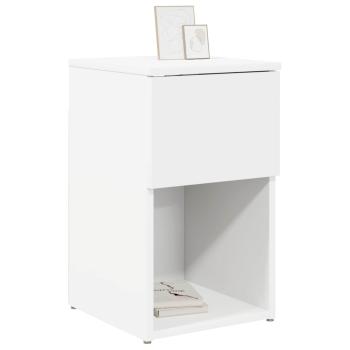 Bettschrank Weiß 29 x 31,5 x 49 cm Holzwerkstoff