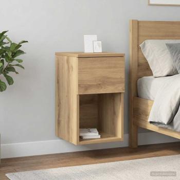 ARDEBO.de - Bettschrank Artisan-Eiche 29 x 31,5 x 49 cm Holzwerkstoff