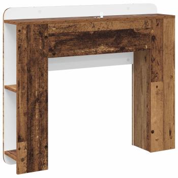 Kopfteil Schrank mit Speicher Altholz Holzwerkstoff