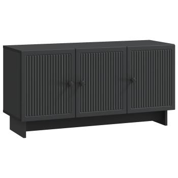 TV-Schränk 99 x 34,5 x 50 cm Schwarz Holzwerkstoff