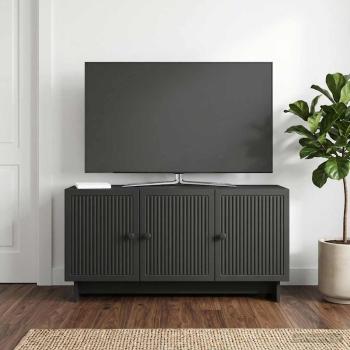 TV-Schränk 99 x 34,5 x 50 cm Schwarz Holzwerkstoff