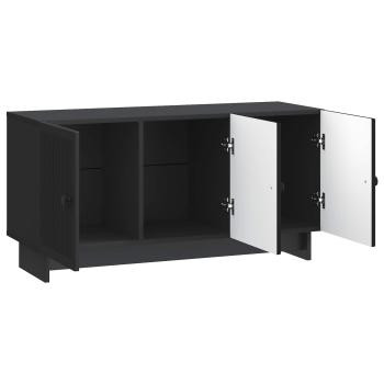 TV-Schränk 99 x 34,5 x 50 cm Schwarz Holzwerkstoff