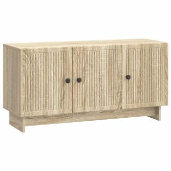 TV-Schränk 99 x 34,5 x 50 cm Sonoma-Eiche Holzwerkstoff