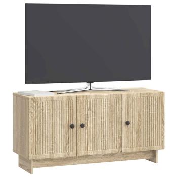 TV-Schränk 99 x 34,5 x 50 cm Sonoma-Eiche Holzwerkstoff