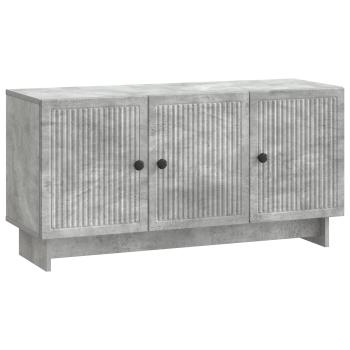 TV-Schränk 99 x 34,5 x 50 cm Betongrau Holzwerkstoff