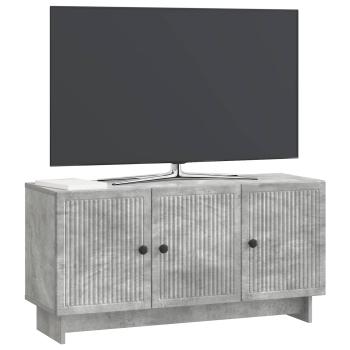TV-Schränk 99 x 34,5 x 50 cm Betongrau Holzwerkstoff