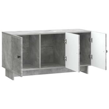 TV-Schränk 99 x 34,5 x 50 cm Betongrau Holzwerkstoff