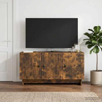 ARDEBO.de - TV-Schränk 99 x 34,5 x 50 cm Räuchereiche Holzwerkstoff