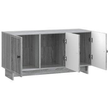 TV-Schränk 99 x 34,5 x 50 cm Sonoma-Grau Holzwerkstoff