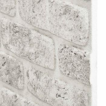 Wandpaneele 10 pcs Hellgrau 100 x 50 cm EPS-Schaum