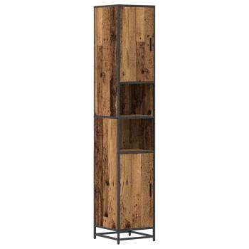 Badezimmermöbel-Set 3 stk. Altholz 90 x 33 x 60 cm