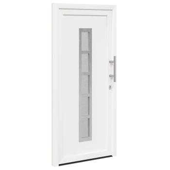 Vordertür 108 x 208 cm PVC Weiß