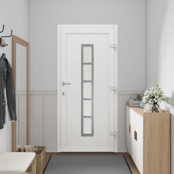 Vordertür 98 x 208 cm PVC Anthrazit