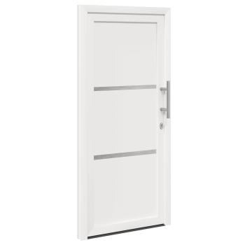 Vordertür 108 x 208 cm PVC Weiß