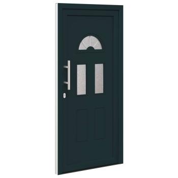 Vordertür 88 x 200 cm PVC Anthrazit