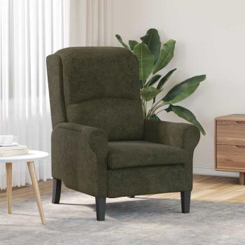 ARDEBO.de - Sessel Armeegrün Kunstleder