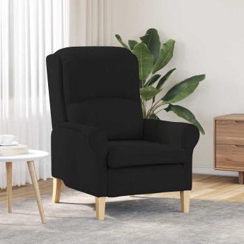 ARDEBO.de - Sessel Schwarz 76 x 94 x 102 cm Mikrofaser