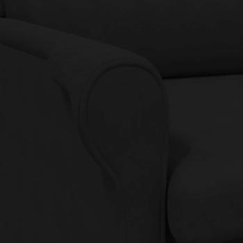 Sessel Schwarz 76 x 94 x 102 cm Mikrofaser