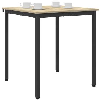 Esstische 70 x 70 x 75 cm Holzwerkstoff Sonoma-Eiche