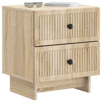 Nachttisch 2 stk. Sonoma-Eiche 43 x 34,5 x 47,5 cm