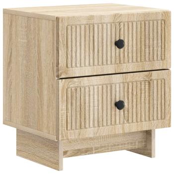 Nachttisch 2 stk. Sonoma-Eiche 43 x 34,5 x 47,5 cm