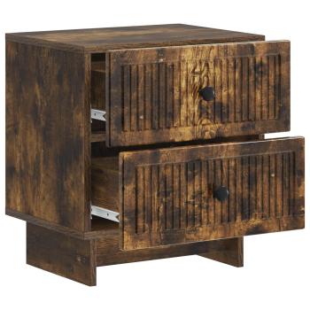 Nachttisch Geräucherte Eiche 43 x 34,5 x 47,5 cm Holzwerkstoff