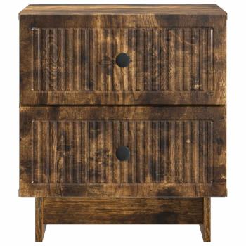 Nachttisch Geräucherte Eiche 43 x 34,5 x 47,5 cm Holzwerkstoff
