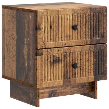 Nachttisch Altholz 43 x 34,5 x 47,5 cm Holzwerkstoff