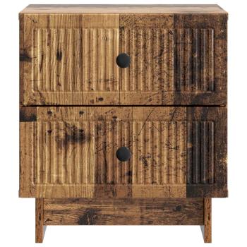 Nachttisch Altholz 43 x 34,5 x 47,5 cm Holzwerkstoff