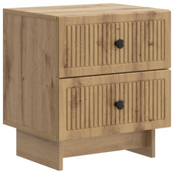 Nachttisch 2 stk. Artisan-Eiche 43 x 34,5 x 47,5 cm