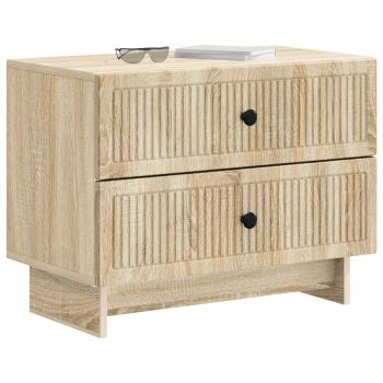 Nachttisch Sonoma-Eiche 62 x 34,5 x 47,5 cm Holzwerkstoff