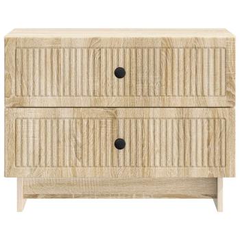 Nachttisch Sonoma-Eiche 62 x 34,5 x 47,5 cm Holzwerkstoff