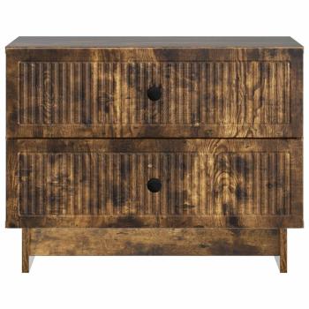 Nachttisch Räuchereiche 62 x 34,5 x 47,5 cm Holzwerkstoff