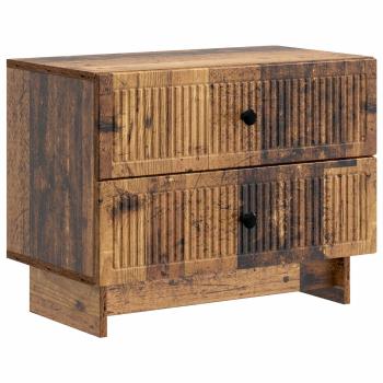 Nachttisch Altholz 62 x 34,5 x 47,5 cm Holzwerkstoff