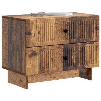 Nachttisch Altholz 62 x 34,5 x 47,5 cm Holzwerkstoff