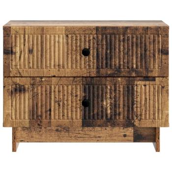 Nachttisch Altholz 62 x 34,5 x 47,5 cm Holzwerkstoff