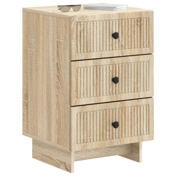 Nachttisch Sonoma-Eiche 43 x 41 x 66,5 cm Holzwerkstoff