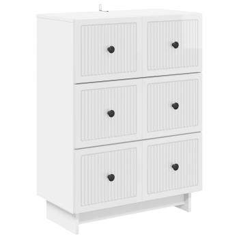 Schubladenschrank 66 x 34,5 x 90 cm Holzwerkstoff