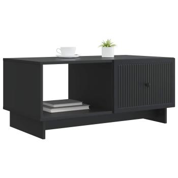 Couchtisch Schwarz 90 x 50 x 40 cm Holzwerkstoff