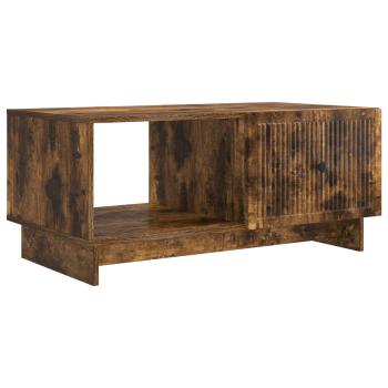Couchtisch Räuchereiche 90 x 50 x 40 cm Holzwerkstoff