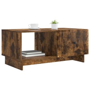 Couchtisch Räuchereiche 90 x 50 x 40 cm Holzwerkstoff